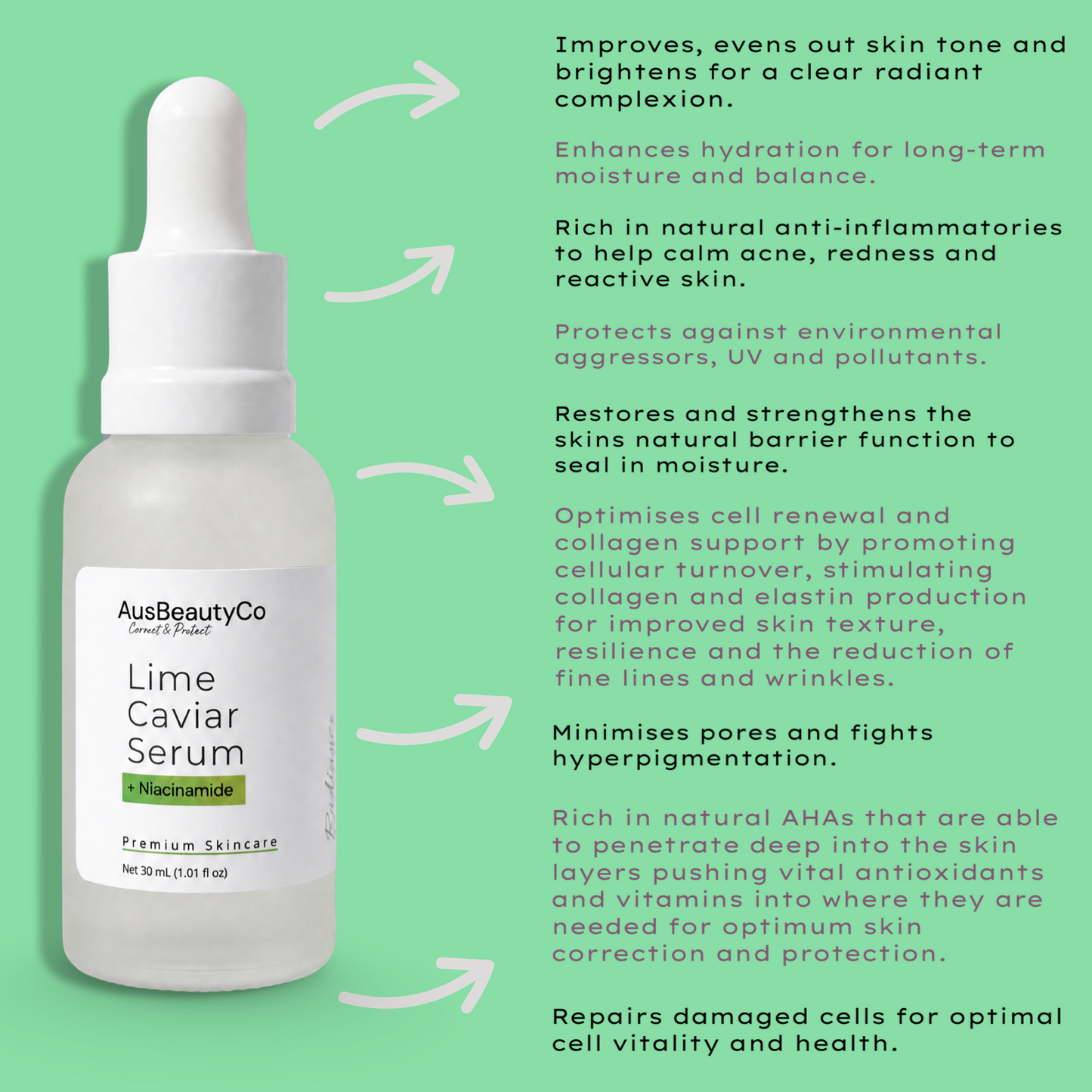 Lime Caviar Face Serum