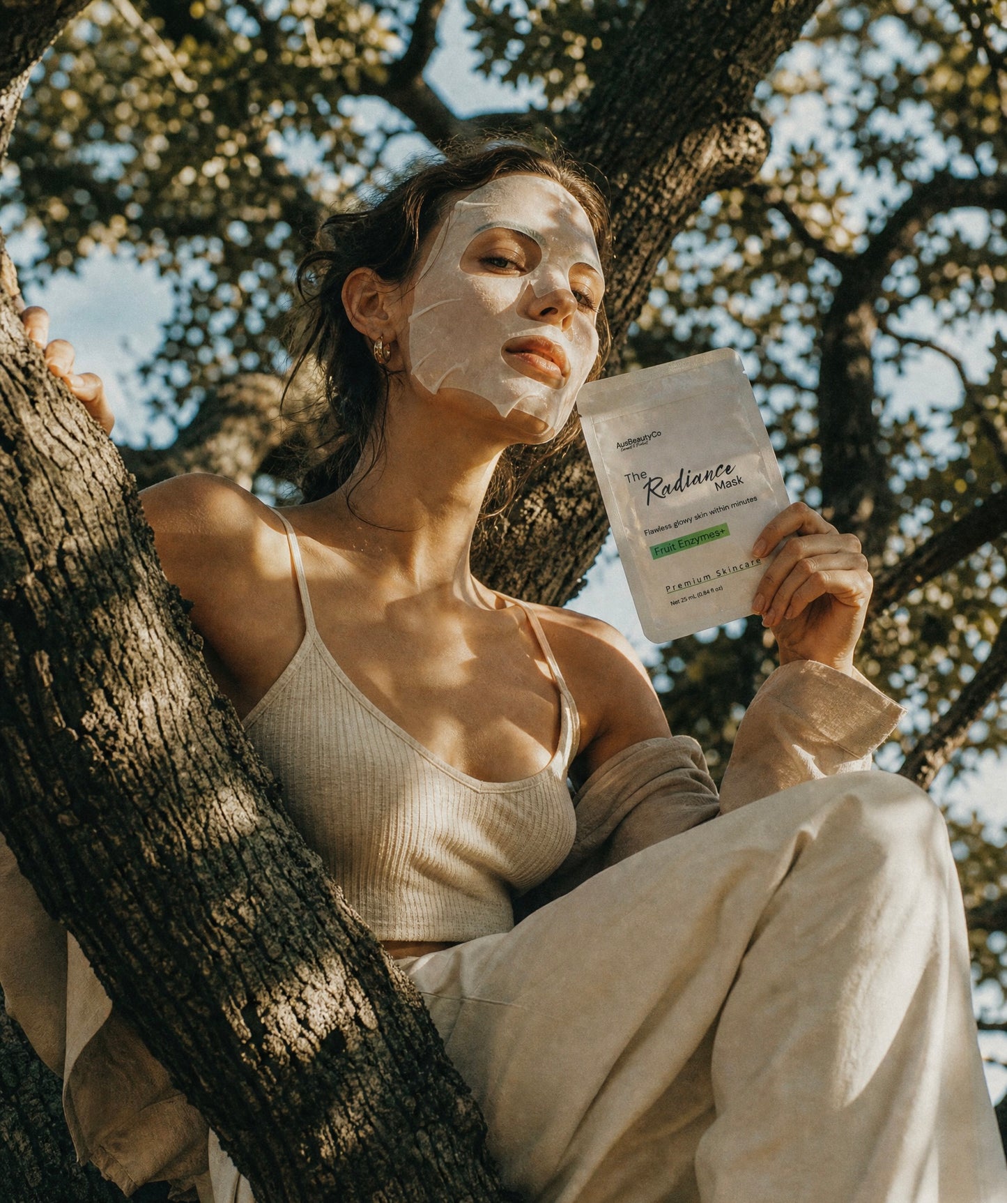 The Radiance Fruit Enzyme Sheet Face Mask
