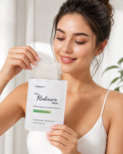 The Radiance Fruit Enzyme Sheet Face Mask