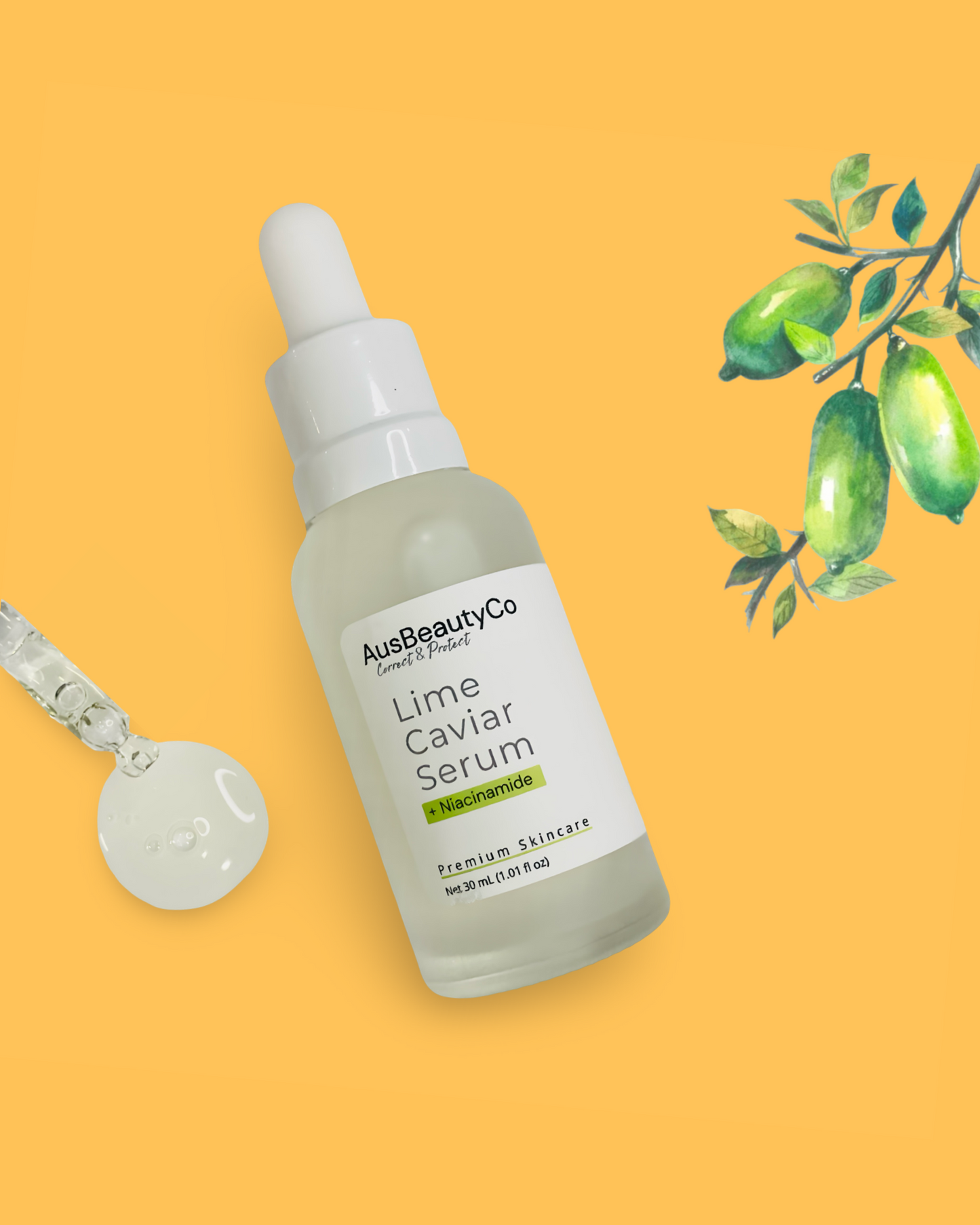 Lime Caviar Face Serum