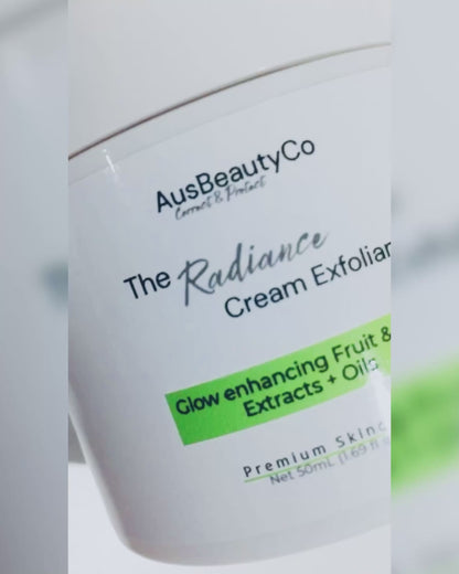 The Radiance Cream Face Exfoliant